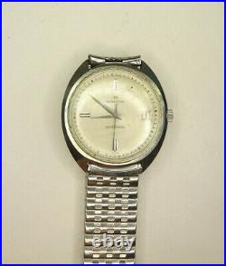 Hamilton dateline a-576 1960's vintage watch runs for restoration hands and coa