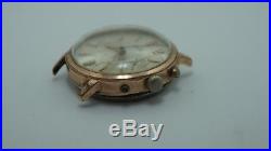 Hand Winding Chronograph Movement Landeron Cal. 248 Working For Parts Or Repair