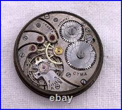Helvetia Machine Cyma Hand Manual 29,3 mm Doesn'T Works For Parts Watch Vintage