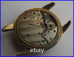 Helvetia Triple Date mens wristwatch gold filled case load manual for parts