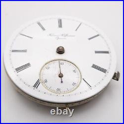 Henri Hoffman 36.4 x 9.4 mm Antique Pocket Watch Movement, Parts / Repair