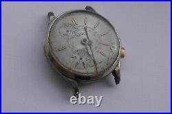 Herren REGO Sport Chronograph Handaufzug Vintage 60er Swiss Uhr defekt/Parts