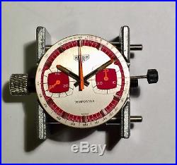 Heuer Temporada Dial Hands Set With Valjoux 7733 Movement New Old Stock Serviced