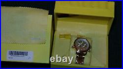 INVICTA MENS WATCH MODEL 4147 Gold Sun And Moon Dial NIB INV25