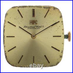 IWC Genuine Movement 5-Piece Set Wrist Watch Parts Gold Hand-Winding Working