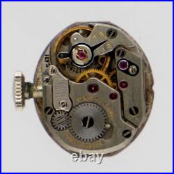 IWC Genuine Movement Hand-Wound Silver Dial Ladies Wrist Watch Parts Working