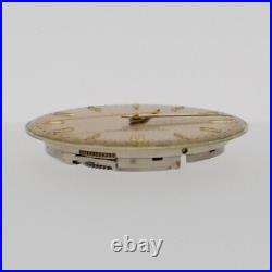 IWC Genuine Movement Silver Dial Hand-Winding Wrist Watch Parts SS Working