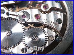 IWC movement CAL 89, vintage, semi-functioning, with dial and 2 hands, crown