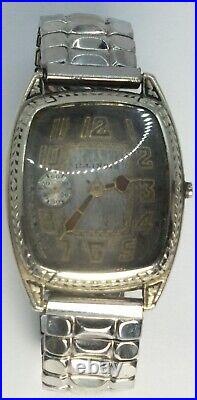 Illinois Marquis White GF 6/0 S 17 J 1928 Wrist Watch Parts Repair LH331