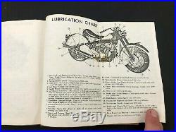 Indian 4 Motorcycle Riders Hand Book Scout Chief Manual Parts List Four Tow P56