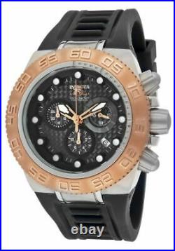 Invicta 10860 Subaqua Sport Chronograph Black Carbon Fiber Dial Mens Watch