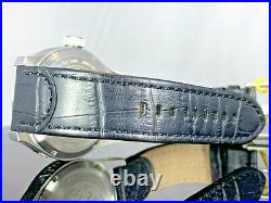 Invicta 48mm I Force 13009 Quartz Stainless Steel Leather Strap Watch