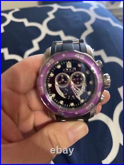 Invicta 48mm Pro Diver Scuba Diver Broken Small Hand(Read Description)