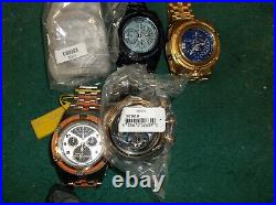 Invicta 5 watches for parts or repair