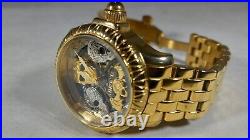 Invicta Artist Bone Collector Ladies Skull Swiss Watch RARE PARTS OR REPAIR