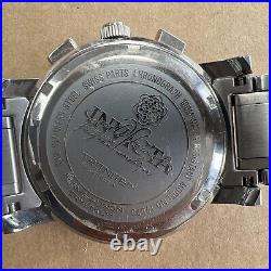Invicta Chronograph Date Swiss Parts Diamond Bezel Wr100M 40mm Case Model 17070