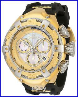 Invicta Men's 33396 Bolt Quartz Chronograph Gold, White Dial Watch