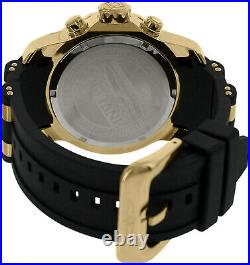 Invicta Men's Pro Diver 6983 Gold Rubber Swiss Parts Chronograph Fashion Watch