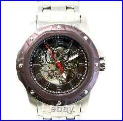 Invicta Mens Specialty Mechanical Hand Wind Stainless See Thru Case Watch 16124