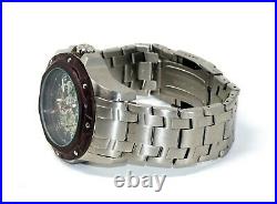 Invicta Mens Specialty Mechanical Hand Wind Stainless See Thru Case Watch 16124