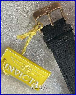 Invicta Specialty Collection Tritnite Wristwatch, Rose Gold, Black Face GREAT