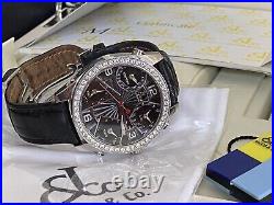 JACOB CO WATCH 40mm 5 Time Zone 2.25 Factory Diamond Bezel Complete for PARTS
