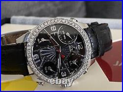 JACOB CO WATCH 40mm 5 Time Zone 2.25 Factory Diamond Bezel for PARTS REPAIR