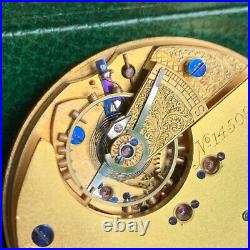 J. Wehrle & Co. Center Seconds 47mm Pocket Watch Movement Parts England
