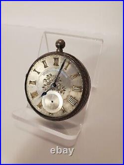 John Forrest Antique Pocket Watch Hand Made For Parts FREE FAST SHIPPING