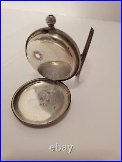 John Forrest Antique Pocket Watch Hand Made For Parts FREE FAST SHIPPING