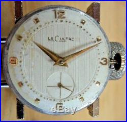 KEEPING TIME! LeCoultre Caliber 480/CW Movement-Dial-Hands-Stem-Crown-Washer