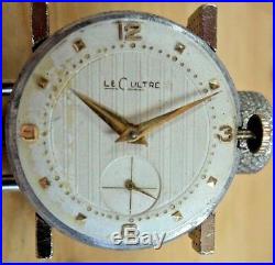 KEEPING TIME! LeCoultre Caliber 480 Movement-Dial-Hands-Stem-Crown-Washer