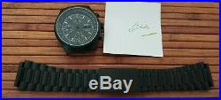 L0RSA ETA Valjoux 7750 Military watch kit with case, dial, metal band, hands new