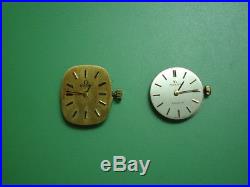 LOT 10 Ladies OMEGA Movements +dial +hands. All Working. Cal. 620/625/244/484/485