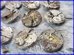 LOT Vintage Antique Seikosha Seiko Made In Japan Hand-Wound Movement for parts