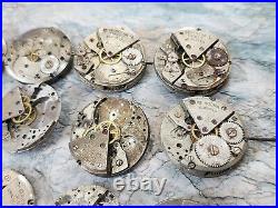 LOT Vintage Antique Seikosha Seiko Made In Japan Hand-Wound Movement for parts