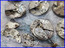 LOT Vintage Antique Seikosha Seiko Made In Japan Hand-Wound Movement for parts