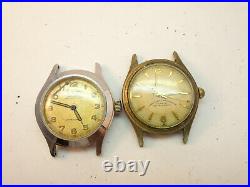 Landau And Louvic 17 Jewel Watches For Restoration Or Parts