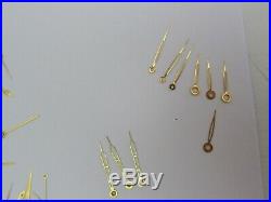 Large Lot Vintage Watch Hands Watchmaker Parts Repair