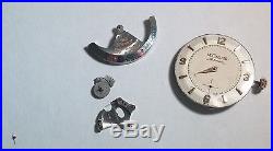 Lecoultre P 812 movement, dial, hour and second hand, incomplete for parts/repai