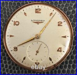 Longines 12.68Z Doesn'T Works Bal. Staff Ok For Parts Hand Manual 32,2 mm