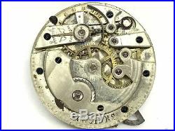 Longines 40mm Pocket Watch Mov't, Excellent Dial & Hands, Parts/Repair 23424
