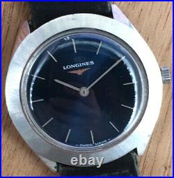 Longines 847.4 NO Funciona For Parts Hand Manual 34 mm Vintage Watch Reloj