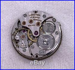Longines 8.68 ABC Hand Manual 20,5 mm NO Funciona for parts Balance OK watch