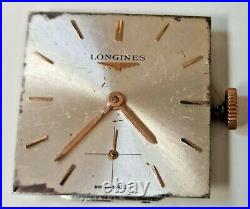 Longines Manual Wind Cal 370 Swiss Watch Movement For Repair Or Parts