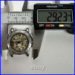 Longines Weems Manual Wind Cal. 10L Military WW2 Watch 1940's For Parts Repair