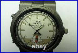 Lorus SPORTS 100 CHRONOGRAPH V691-8000 DANCING HANDS WATCH for restoration parts
