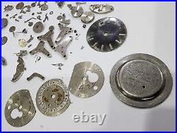 Lot Genuine Used Parts Movement Citizen Alarm Date Windup Case Hands 3101 3102