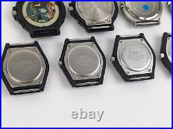 Lot Of 19 Vtg Casio Analog Diver Style Sport Watches AS-IS PARTS REPAIR READ