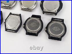 Lot Of 19 Vtg Casio Analog Diver Style Sport Watches AS-IS PARTS REPAIR READ